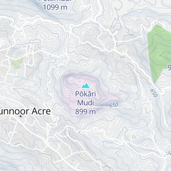 Map of Pōkāri Mudi