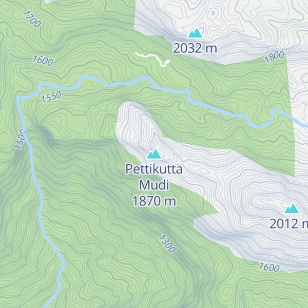 Map of Pettikutta Mudi
