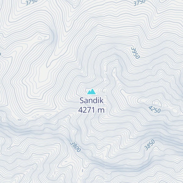 Map of Sandik