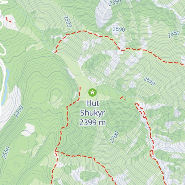 Map of Hut Shukyr