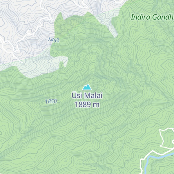 Map of Ūsi Malai