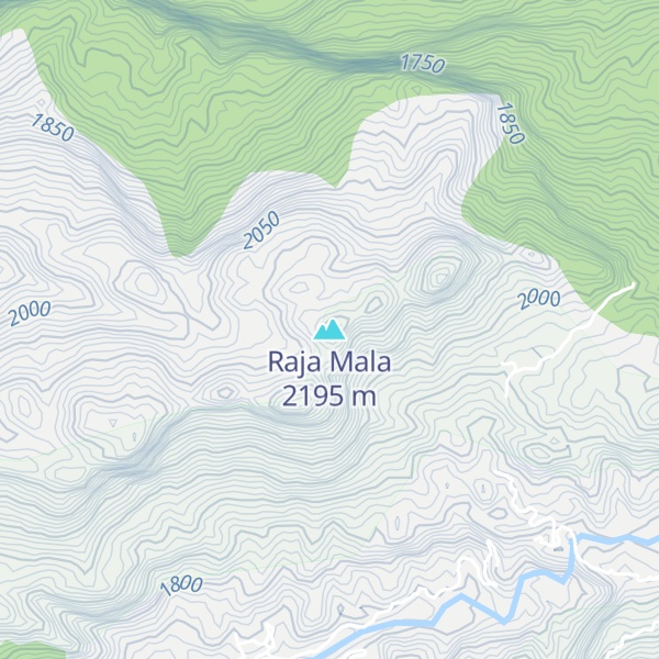 Map of Raja Mala