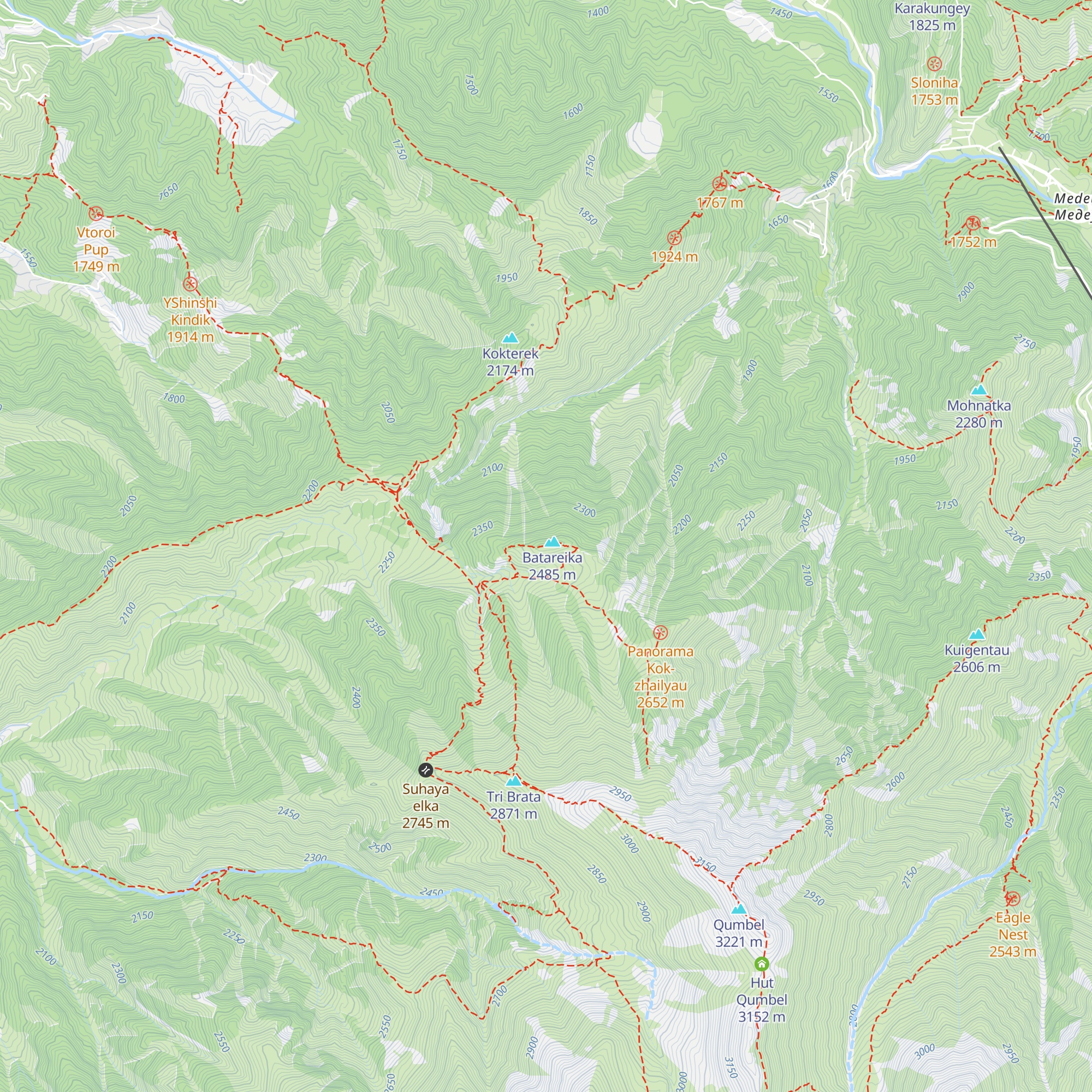 Zemlyanka map