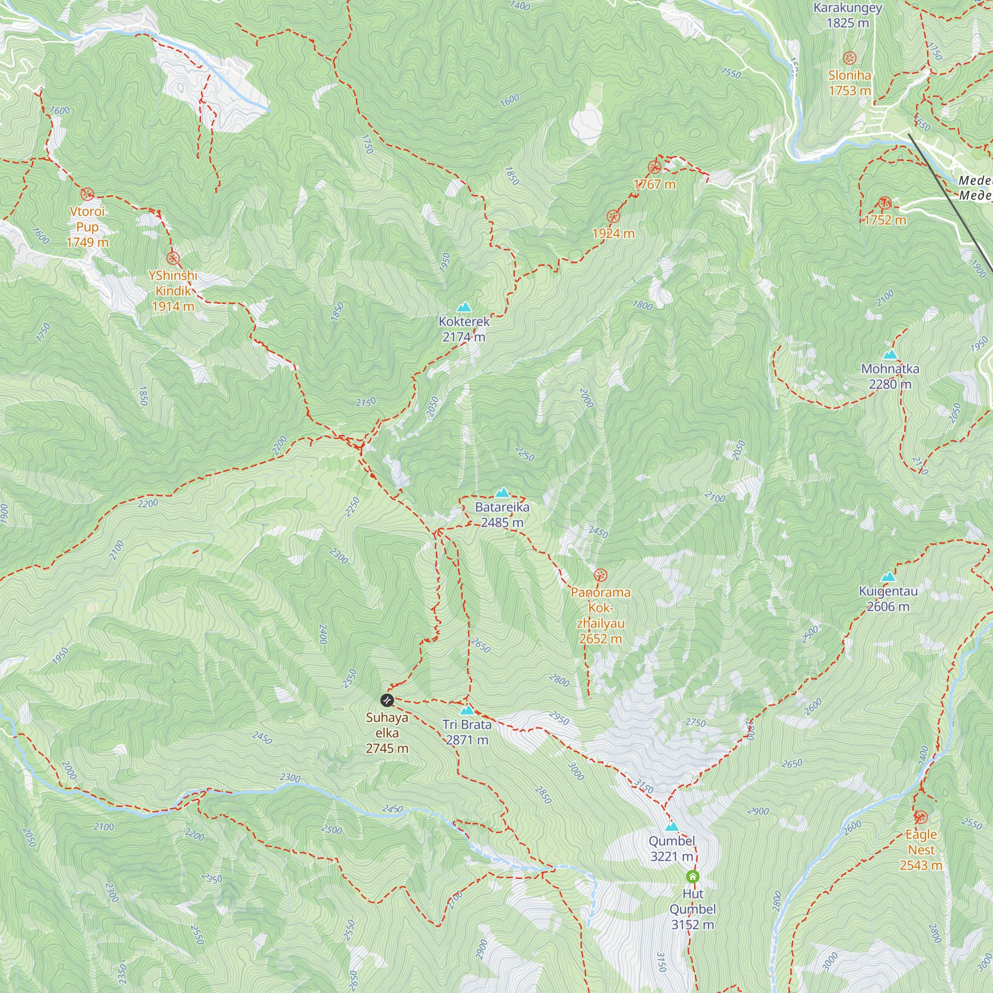 Zemlyanka map
