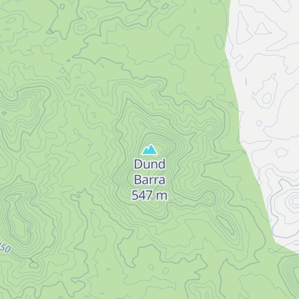 Map of Dund Barra