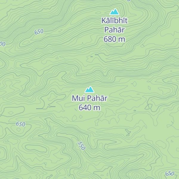 Map of Mui Pahār