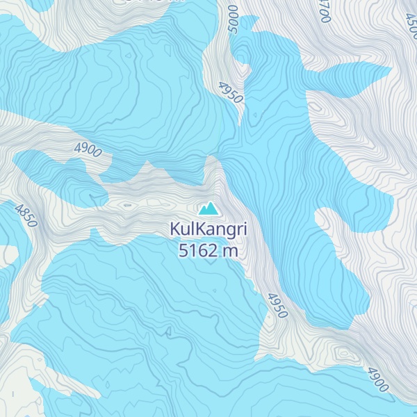 Map of KulKangri