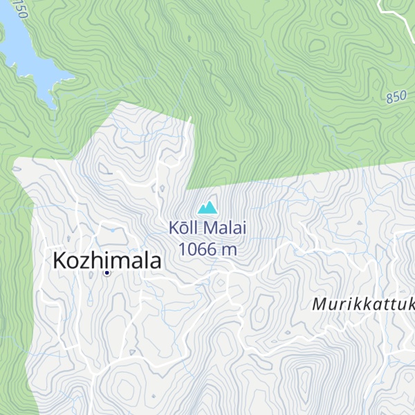 Map of Kōll Malai