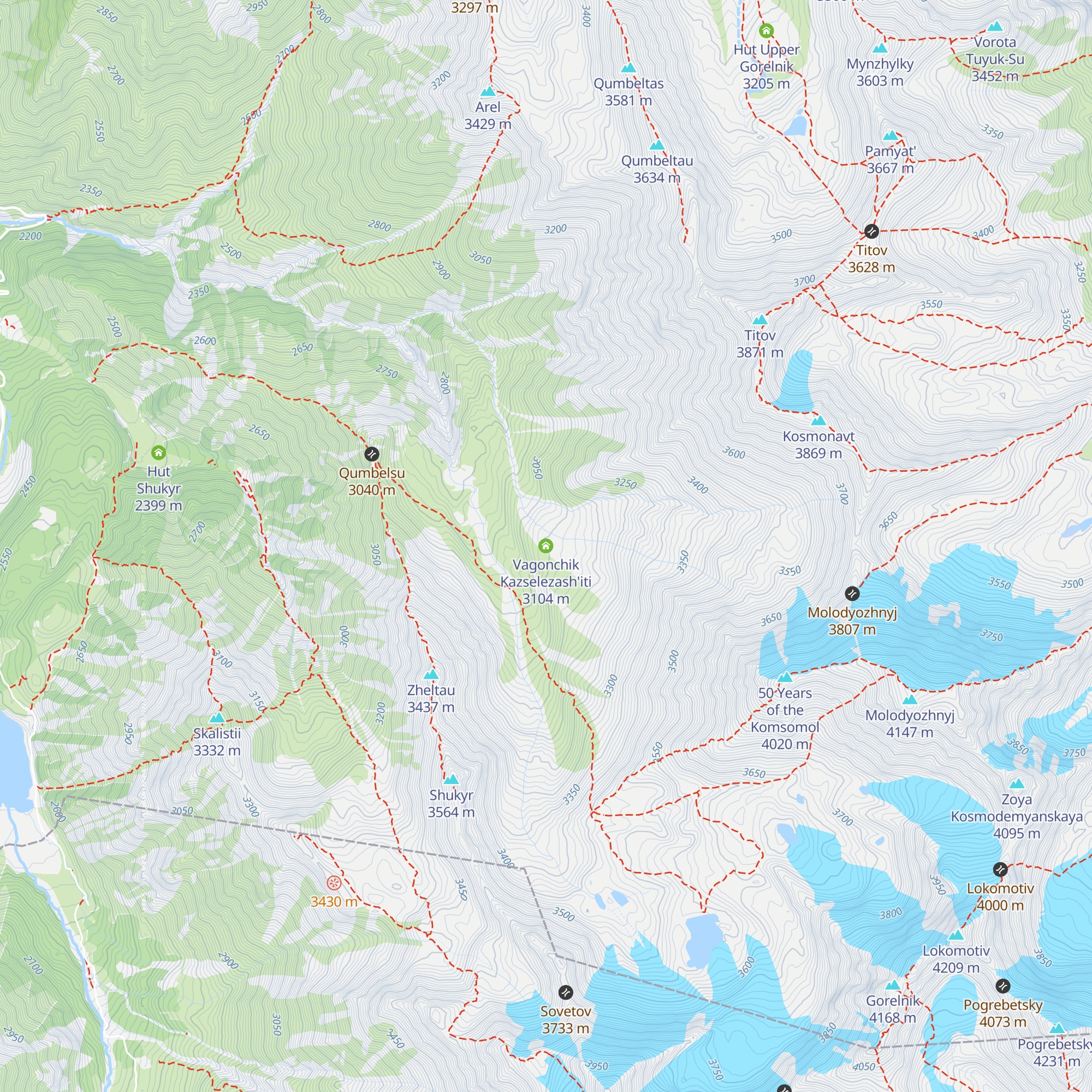 Vagonchik Kazselezash'iti map