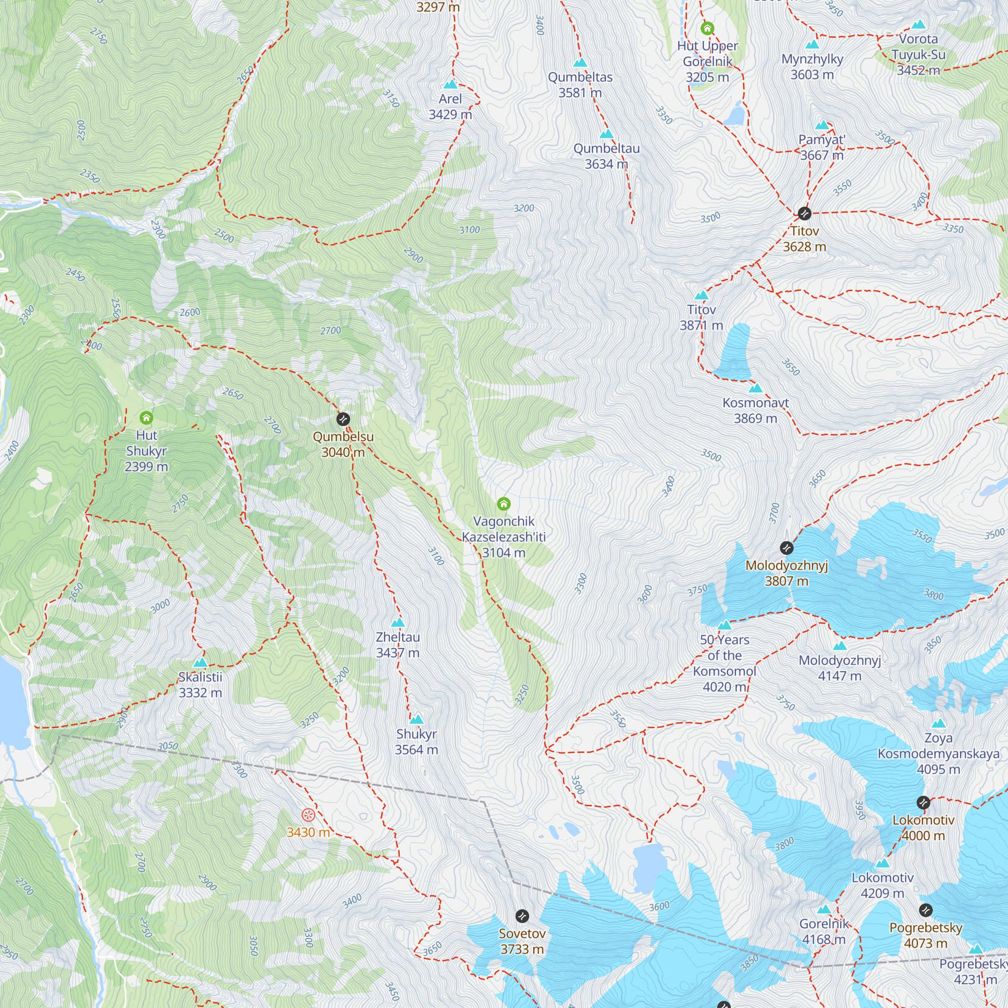 Vagonchik Kazselezash'iti map