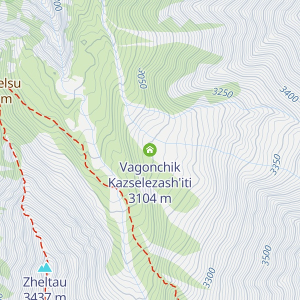 Map of Vagonchik Kazselezash'iti