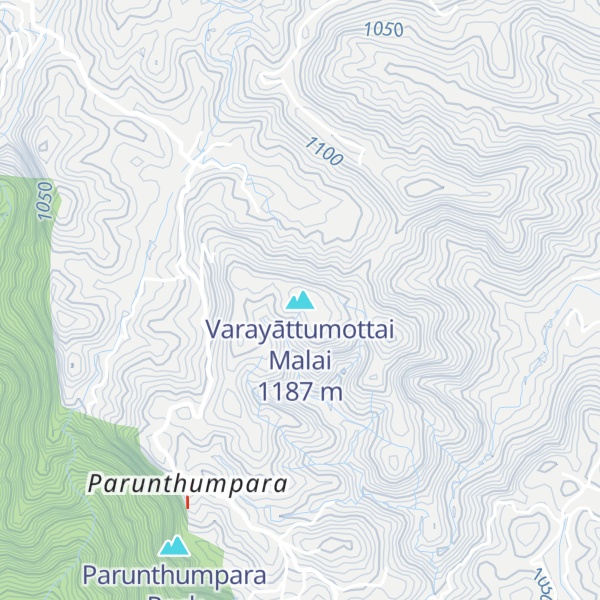 Map of Varayāttumottai Malai