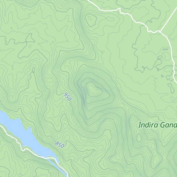 Map of Munga Malai