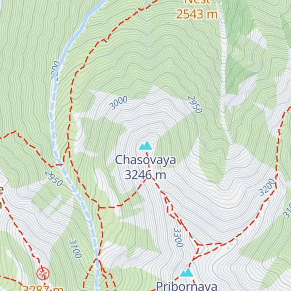 Map of Chasovaya