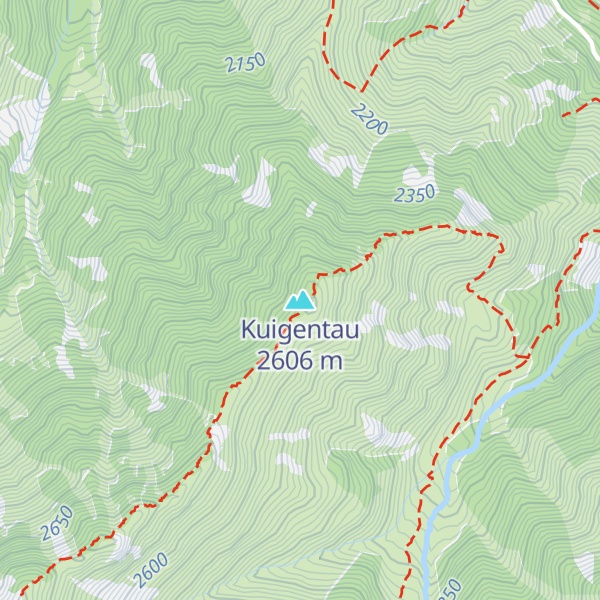 Map of Kuigentau