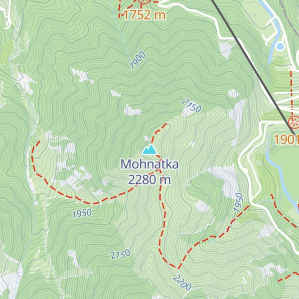 Map of Mohnatka