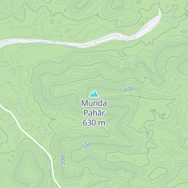 Map of Munda Pahār