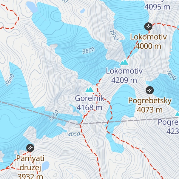 Map of Gorelnik