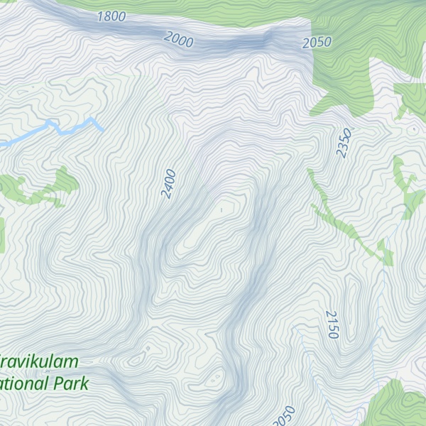 Map of Anamudi
