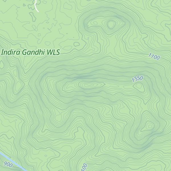 Map of Āt Malai