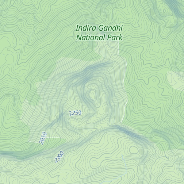 Map of Akkā Malai