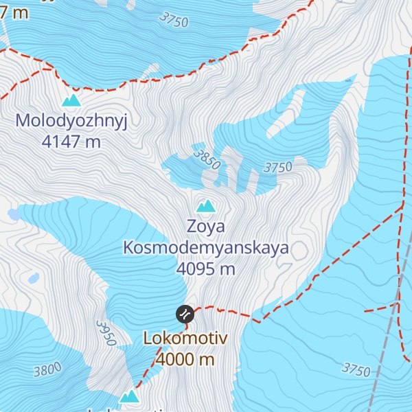 Map of Zoya Kosmodemyanskaya