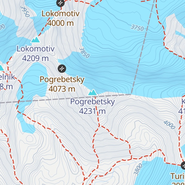 Map of Pogrebetsky