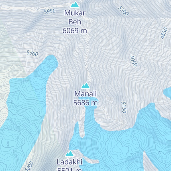 Map of Manali