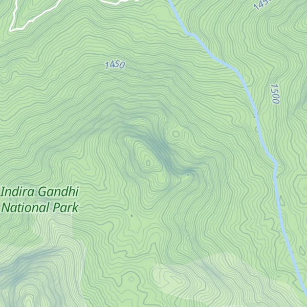 Map of Tangachi Malai
