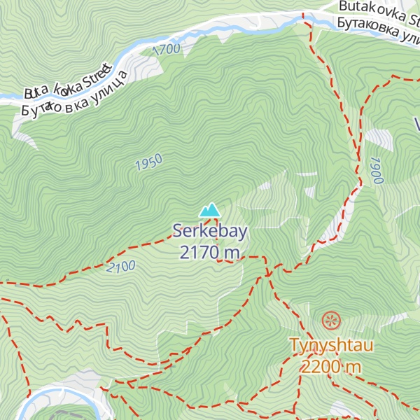 Map of Serkebay