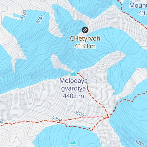 Map of Molodaya gvardiya