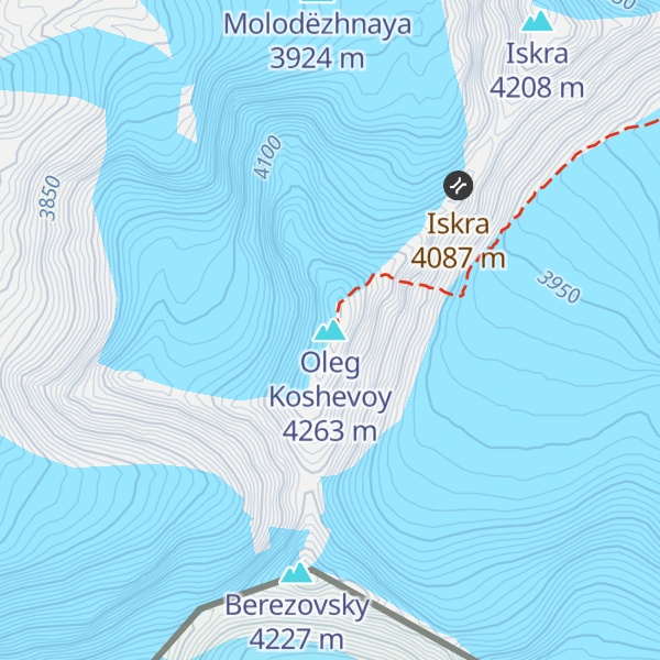 Map of Oleg Koshevoy