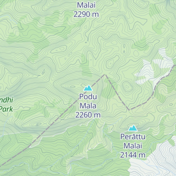 Map of Podu Mala
