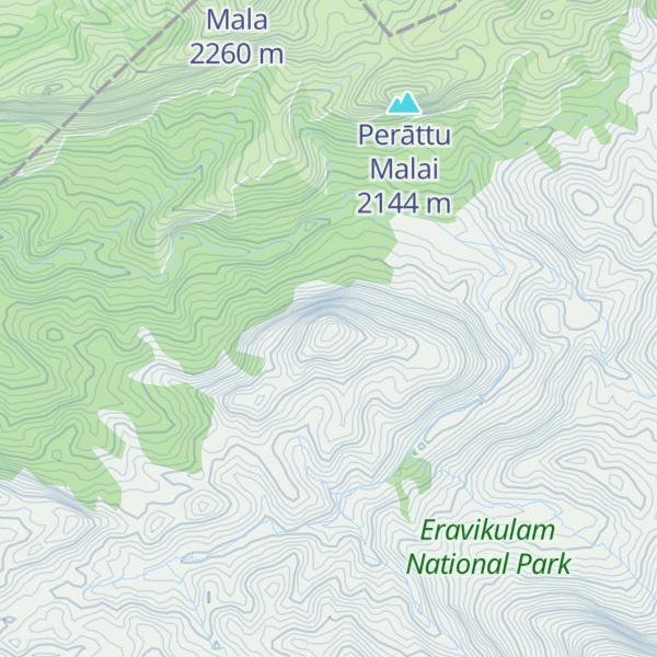 Map of Perattu Mala
