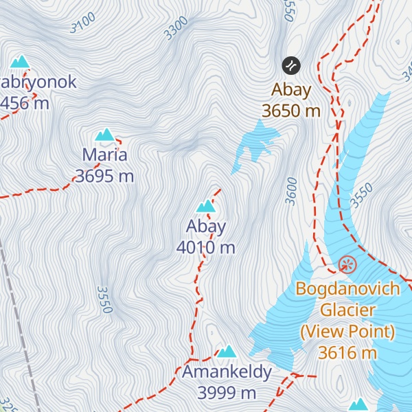 Map of Abay