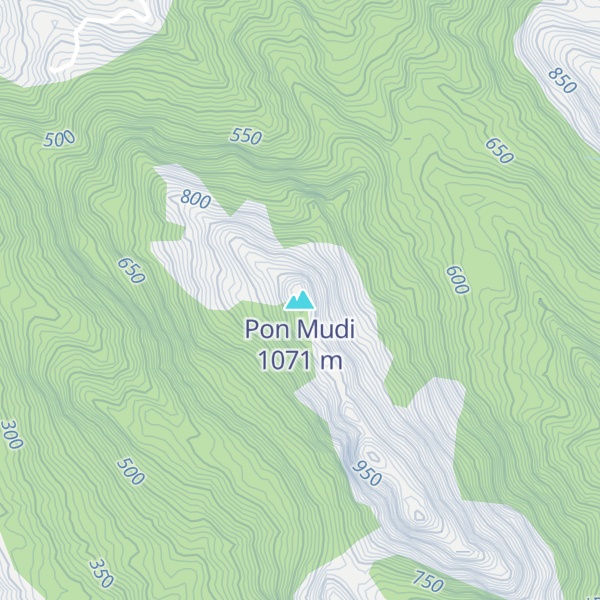 Map of Pon Mudi