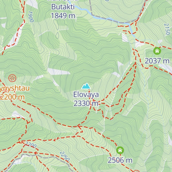 Map of Elovaya