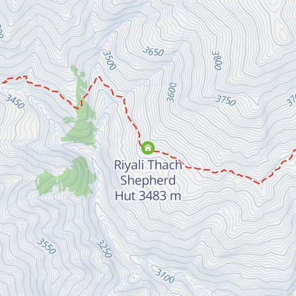 Map of Riyali Thach Shepherd Hut