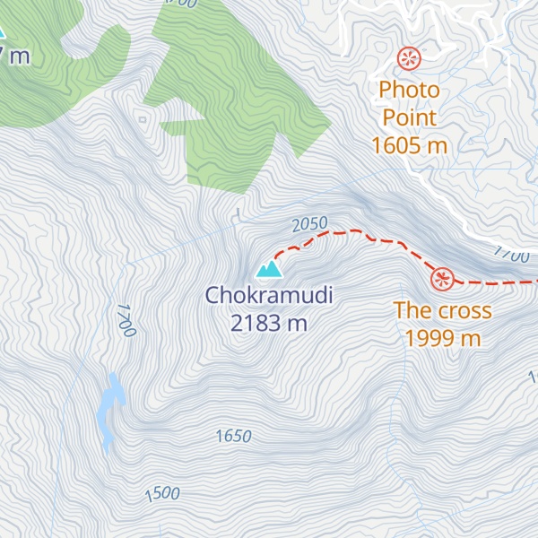 Map of Chokramudi