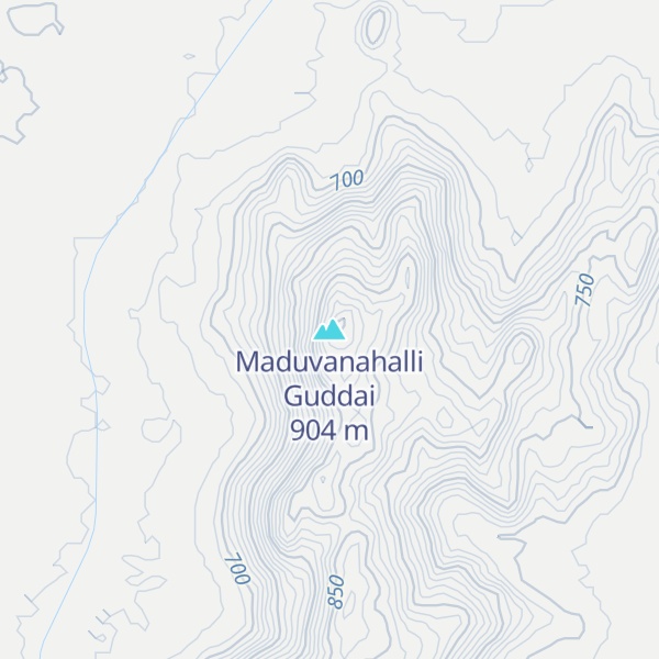 Map of Maduvanahalli Guddai