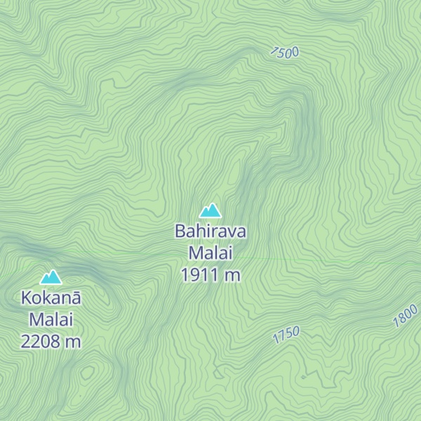 Map of Bahirava Malai
