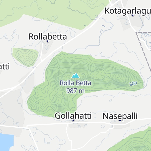 Map of Rolla Betta