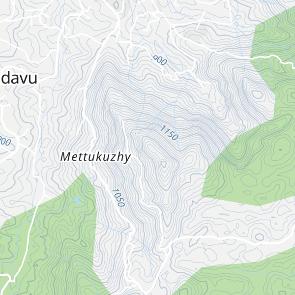 Map of Mettukuzhy View Point