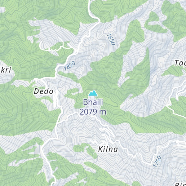 Map of Bhaili