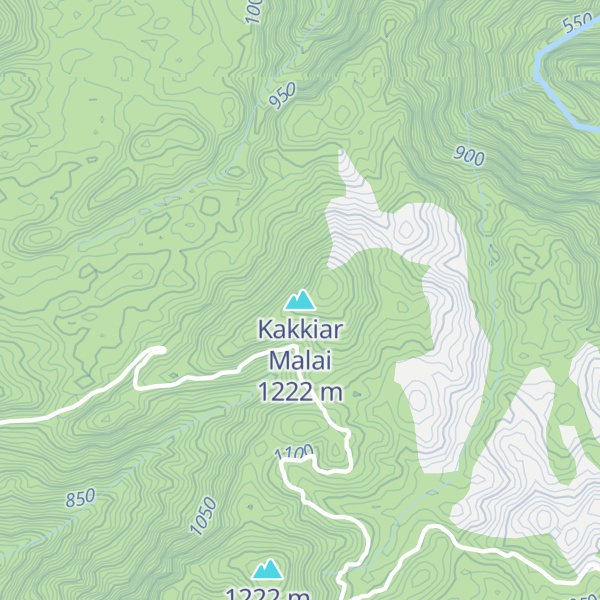 Map of Kakkiar Malai