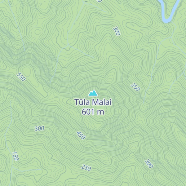 Map of Tūla Malai
