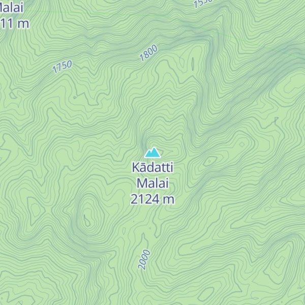 Map of Kādatti Malai