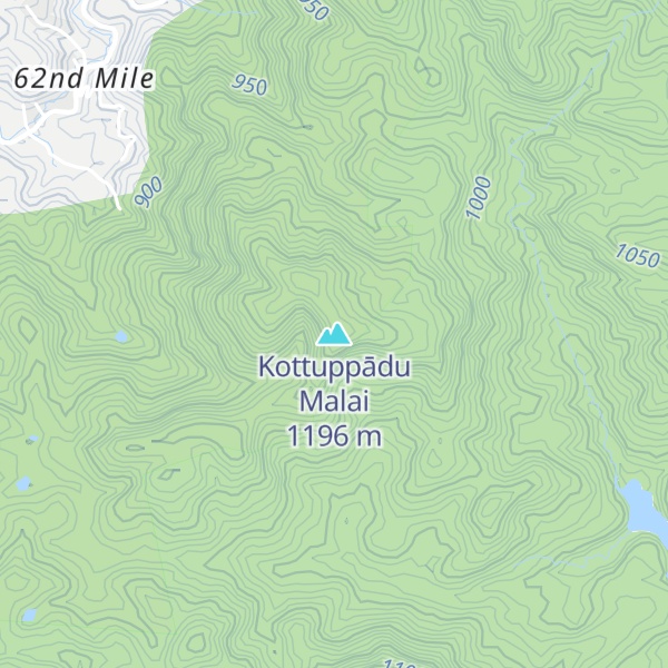 Map of Kottuppādu Malai