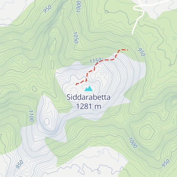 Map of Siddarabetta