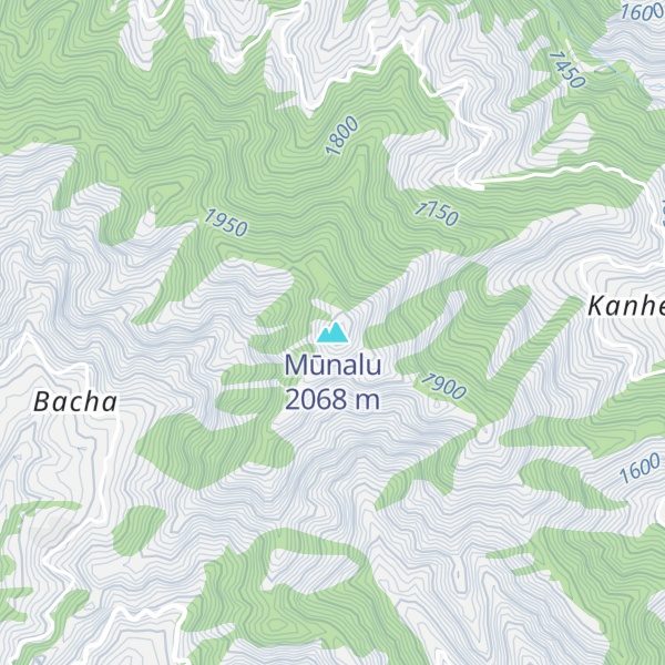 Map of Mūnalu